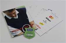 2000 Open Championship at St. Andrews Season Ticket, Programme & Five (5) Orders of Play