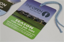 2004 & 2008 Open Championship Season Tickets w/1993 Open Championship Guest Ticket