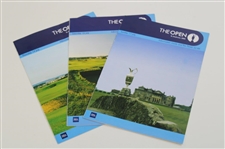 2005 Open Championship at St. Andrews Season Ticket, Programme & Three (3) Orders of Play