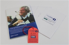 2005 Open Championship at St. Andrews Season Ticket, Programme & Three (3) Orders of Play