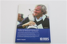 2005 Open Championship at St. Andrews Official Programme & Royal Bank of Scotland Nicklaus 5 Pound Note