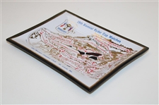 1971 Ryder Cup at Old Warson Country Club Glass Candy Dish/ Tray