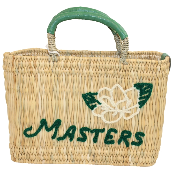 Masters Exclusive Mersea Handmade Straw & Leather Tote Bag
