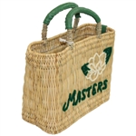 Masters Exclusive Mersea Handmade Straw & Leather Tote Bag