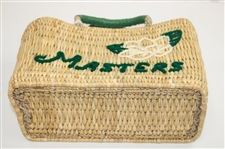 Masters Exclusive Mersea Handmade Straw & Leather Tote Bag