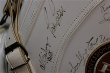 Palmer, Nicklaus, Player & other Stars Signed 1990 Senior PGA Championship at PGA National GC Golf Bag
