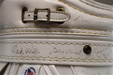 Palmer, Nicklaus, Player & other Stars Signed 1990 Senior PGA Championship at PGA National GC Golf Bag