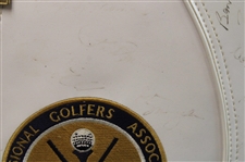 Palmer, Nicklaus, Player & other Stars Signed 1990 Senior PGA Championship at PGA National GC Golf Bag