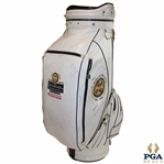 Palmer, Nicklaus, Player & other Stars Signed 1991 Senior PGA Championship at PGA National GC Golf Bag