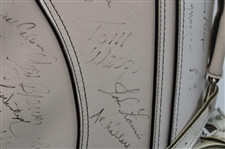 Palmer, Nicklaus, Player & other Stars Signed 1993 Senior PGA Championship at PGA National GC Golf Bag