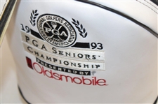 Palmer, Nicklaus, Player & other Stars Signed 1993 Senior PGA Championship at PGA National GC Golf Bag