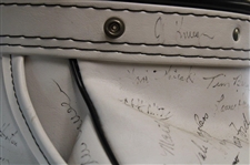 Palmer, Nicklaus, Player & other Stars Signed 1993 Senior PGA Championship at PGA National GC Golf Bag