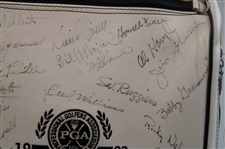 Palmer, Nicklaus, Player & other Stars Signed 1993 Senior PGA Championship at PGA National GC Golf Bag