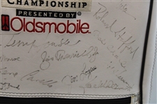 Palmer, Nicklaus, Player & other Stars Signed 1993 Senior PGA Championship at PGA National GC Golf Bag