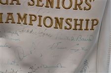 Gary Player, Lee Elder, Charlie Sifford & 50+ Other Stars Signed 50th Senior PGA Championship at PGA National GC Golf Bag