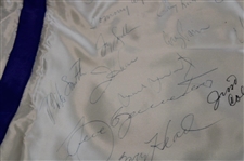 Palmer, Seve, Jack, Payne & 100+ Stars Signed 1985 PGA of America Championship at Cherry Hills Large Banner