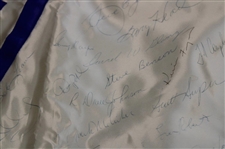 Palmer, Seve, Jack, Payne & 100+ Stars Signed 1985 PGA of America Championship at Cherry Hills Large Banner