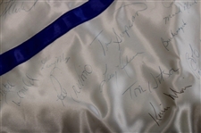 Palmer, Seve, Jack, Payne & 100+ Stars Signed 1985 PGA of America Championship at Cherry Hills Large Banner