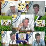 Palmer, Seve, Jack, Payne & 100+ Stars Signed 1985 PGA of America Championship at Cherry Hills Large Banner