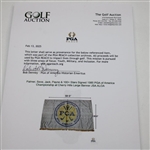 Palmer, Seve, Jack, Payne & 100+ Stars Signed 1985 PGA of America Championship at Cherry Hills Large Banner
