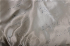Palmer, Seve, Jack, Payne & 100+ Stars Signed 1985 PGA of America Championship at Cherry Hills Large Banner