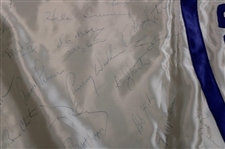 Palmer, Seve, Jack, Payne & 100+ Stars Signed 1985 PGA of America Championship at Cherry Hills Large Banner