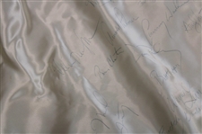 Palmer, Seve, Jack, Payne & 100+ Stars Signed 1985 PGA of America Championship at Cherry Hills Large Banner