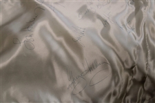 Palmer, Seve, Jack, Payne & 100+ Stars Signed 1985 PGA of America Championship at Cherry Hills Large Banner