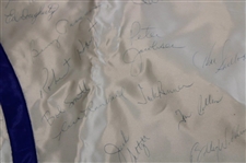Palmer, Seve, Jack, Payne & 100+ Stars Signed 1985 PGA of America Championship at Cherry Hills Large Banner