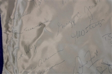 Palmer, Seve, Jack, Payne & 100+ Stars Signed 1985 PGA of America Championship at Cherry Hills Large Banner