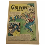 What Are Champion Golfers Made Of? Cartoon By Mike Arens ft. Bobby Jones, Hagen & Snead