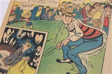 'What Are Champion Golfers Made Of?' Cartoon By Mike Arens ft. Bobby Jones, Hagen & Snead