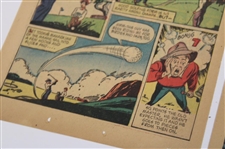 'What Are Champion Golfers Made Of?' Cartoon By Mike Arens ft. Bobby Jones, Hagen & Snead