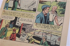 'What Are Champion Golfers Made Of?' Cartoon By Mike Arens ft. Bobby Jones, Hagen & Snead