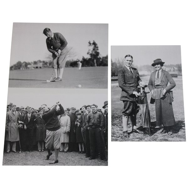 Three (3) Bobby Jones Atlanta History Center Post Cards