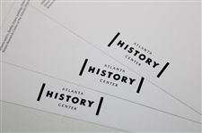 Three (3) Bobby Jones Atlanta History Center Post Cards