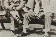 Bobby Jones, Ben Hogan, Byron Nelson & Jimmy Demaret 1946 Masters Photo from Ben Hogan Collection