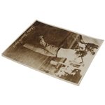 Bobby Jones Age 14 Swinging A Golf Club Reproduction Pietzcker Photo