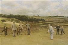 1916 Life Association Of Scotland Walton Heath Golf Club w/ James Braid Calendar by Michael Brown