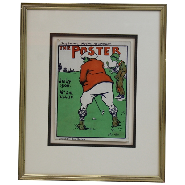 Modern Advertising Supplement The Poster - July 1900 by Artist Starr Wood