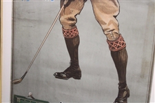Circa 1910 Yale Mixture Advertising Poster - Framed