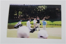 Four (4) Arnold Palmer 2004 Masters Tournament Original Photos- Palmer's Last Masters