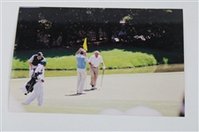 Four (4) Arnold Palmer 2004 Masters Tournament Original Photos- Palmer's Last Masters