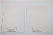 Pair of Original Cary Middlecoff Post Swing Photos By Alex Morrison