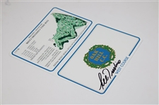 Lee Trevino Signed Oak Hill Scorecard JSA ALOA