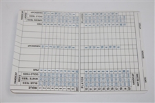 Lee Trevino Signed Oak Hill Scorecard JSA ALOA