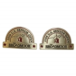 Past Champion Brad Bryant’s Pair of 2008 US Senior Open at Broadmoor Pins