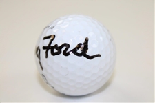 Doug Ford Signed Titleist DT Masters Logo Golf Ball JSA #UU13665