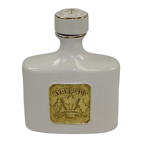 Ryder Cup 1995 Oak Hill PGA Porcelain Decanter by Artist Bill Waugh