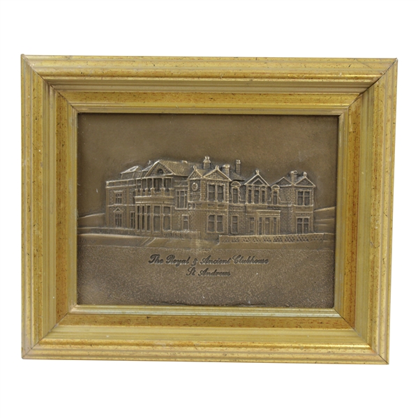 The Royal & Ancient Clubhouse St. Andrews Resin Cast Bronze by Artist Bill Waugh